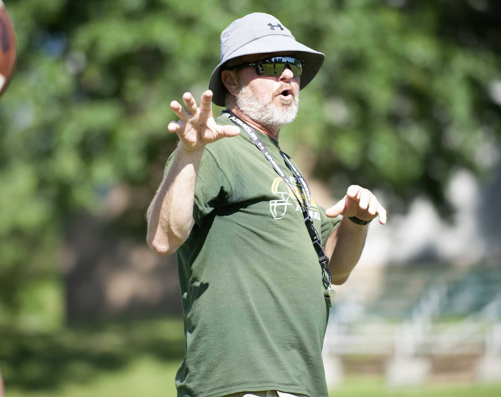 Metro-East Lutheran High School football practice
